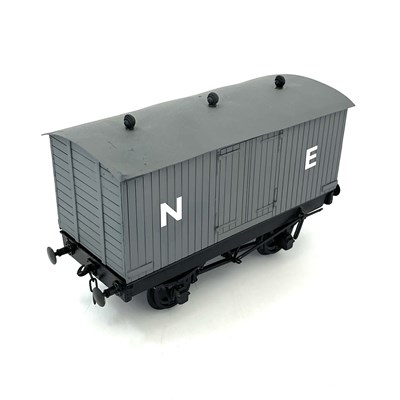 Lot 190 - A group of gauge 1 wagons and tankers,...