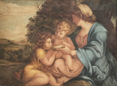 Lot 325 - After Ludovico Carracci, 'Madonna & Children',...