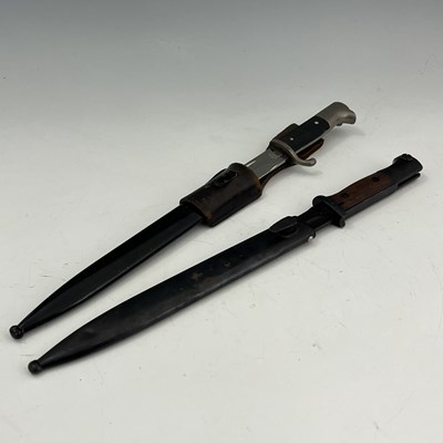 Lot 335 - Two German bayonets, including a Third Reich...