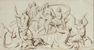 Lot 323 - After Francesco Bartolozzi, A Feast - Maidens,...