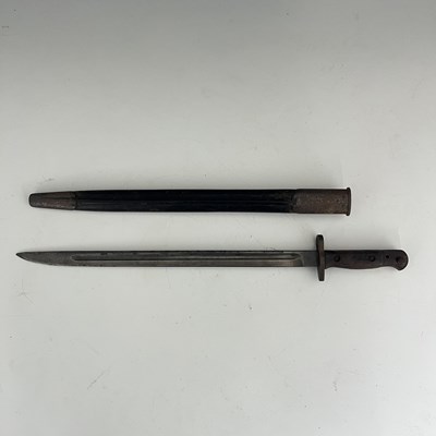 Lot 265 - Four British bayonets, including a 1907...