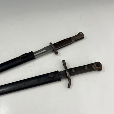 Lot 262 - Two bayonets, Finnish M1927 Mosin-Nagant sword...