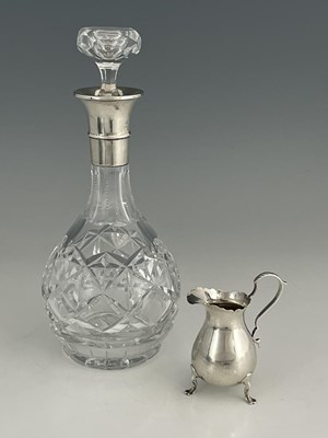Lot 89 - Asprey and Co., a silver jug, together with a...
