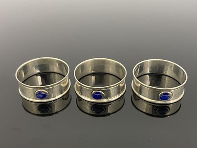 Lot 104 - Charles Horner, three Arts and Crafts silver...