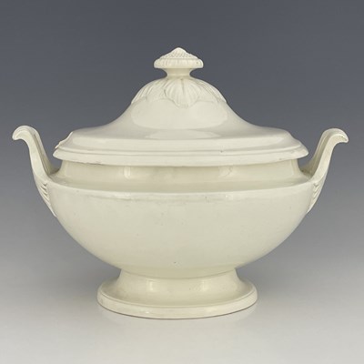 Lot 861 - A large tureen and cover, impressed "SEWELL",...