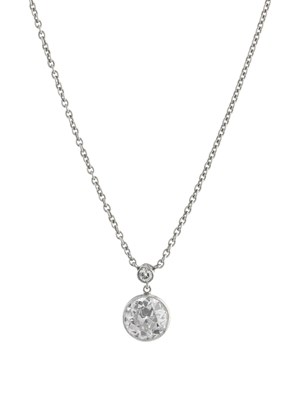 Lot 3 - An early 20th century circular-cut diamond...