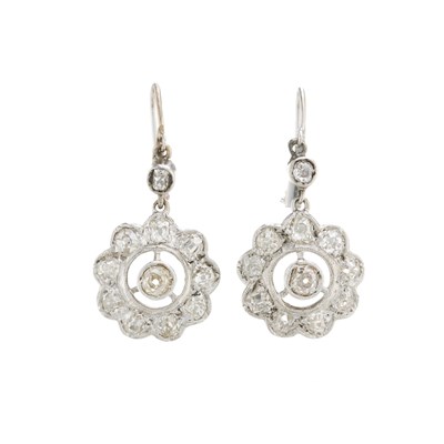 Lot 60 - A pair of late 19th century French, old-cut...