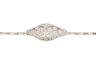 Lot 66 - An Edwardian gold and silver, single-cut...