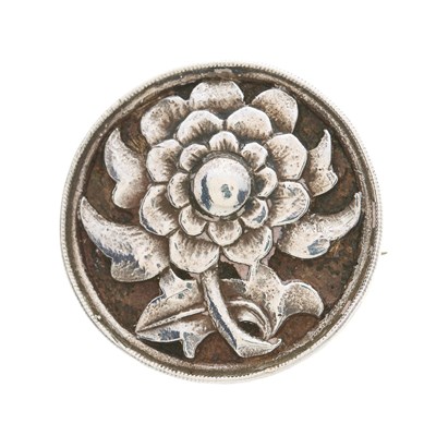 Lot 71 - Sibyl Dunlop, a rare Arts & Crafts silver...