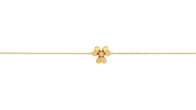 Lot 143 - Van Cleef & Arpels, an 18ct gold brilliant-cut...