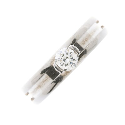 Lot 158 - Bulgari, an 18ct gold brilliant-cut diamond...