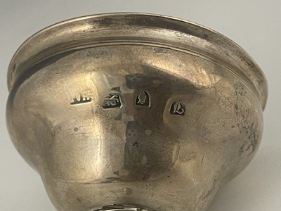 Lot 193 - An early George III silver wine funnel, London...