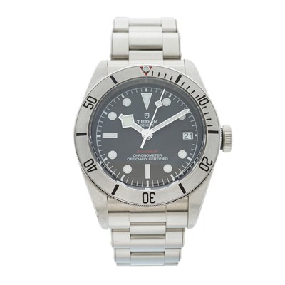 Lot 242 - Tudor, a stainless steel Heritage Black Bay...