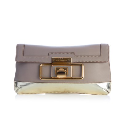 Lot 252 - Anya Hindmarch, a leather clutch, crafted from...