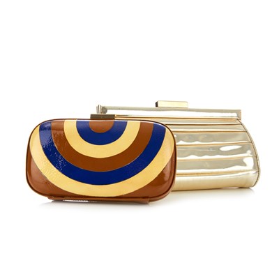 Lot 253 - Anya Hindmarch, two clutch bags, to include a...