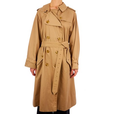 Lot 266 - Burberry, a women's classic trench coat,...