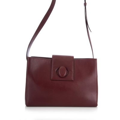 Lot 270 - Cartier, a Bordeaux Turnlock tote, designed...