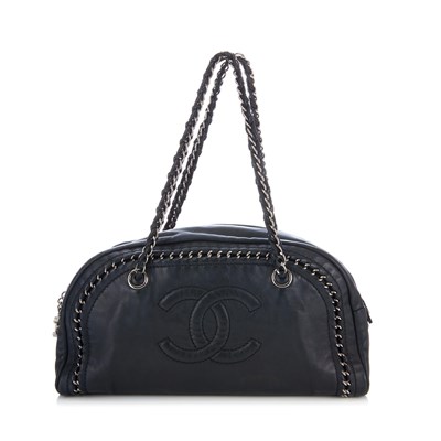 Lot 294 - Chanel, a Luxe Ligne Bowler handbag, crafted...