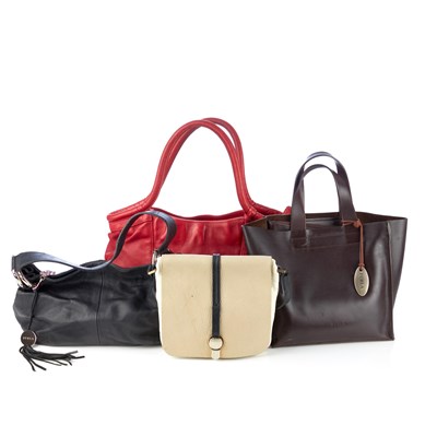 Lot 314 - Furla, four handbags, to include a small cream...
