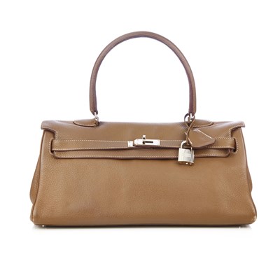 Lot 325 - Hermes, a 2009 Etoupe Veau Taurillon Clemence...