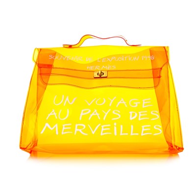 Lot 327 - Hermes, a 1998 limited edition orange vinyl...
