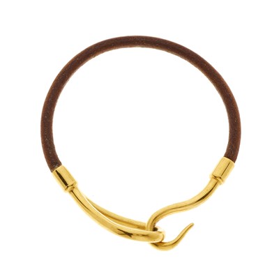 Lot 343 - Hermes, a Jumbo Hook bracelet, designed as a...