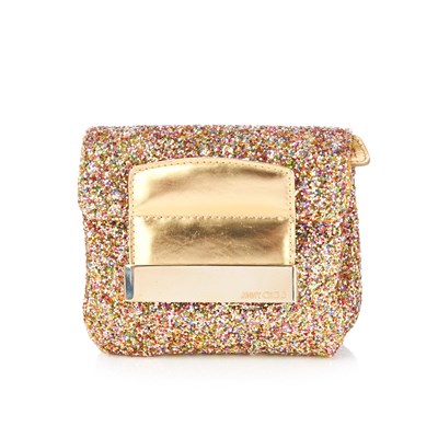 Lot 346 - Jimmy Choo, a Mini Glitter Rebel handbag,...