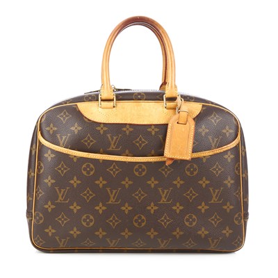 Lot 355 - Louis Vuitton, a monogram Deauville handbag,...