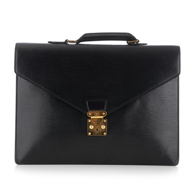 Lot 369 - Louis Vuitton, a black epi Ambassador...