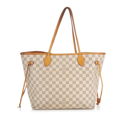 Lot 380 - Louis Vuitton, a damier azur Neverfull MM...