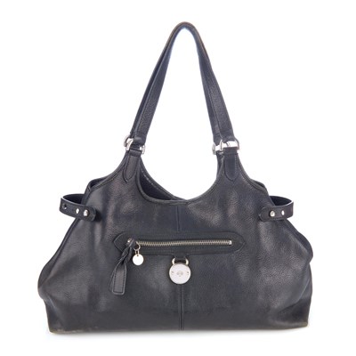 Lot 394 - Mulberry, a black Somerset hobo handbag,...