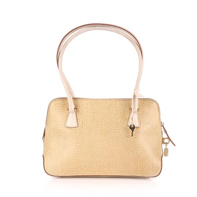 Lot 415 - Salvatore Ferragamo, a leather handbag,...