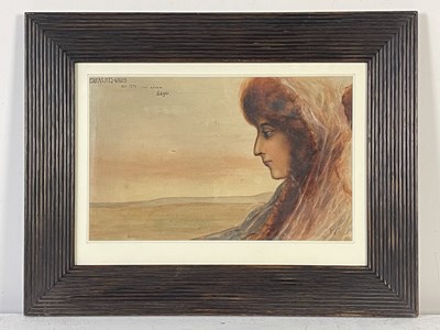 Lot 377 - Wilhelm Trubner (German, 1851-1917), Art...