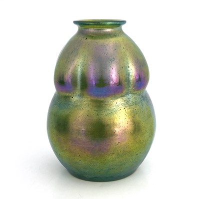 Lot 584 - Loetz, a Secessionist iridescent glass...