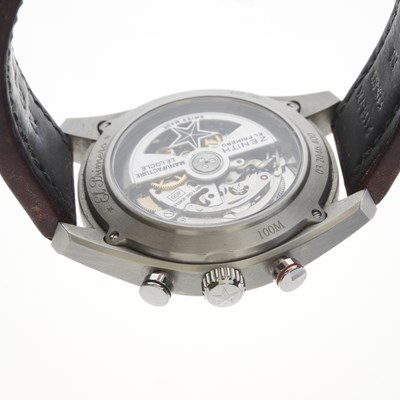 Lot 260 - Zenith, an El Primero Classic Cars chronograph wrist watch