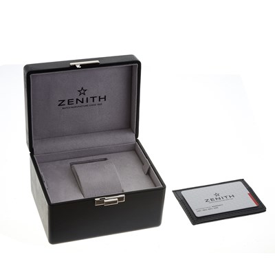 Lot 260 - Zenith, an El Primero Classic Cars chronograph wrist watch