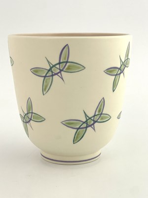 Lot 813 - Alfred Read for Poole, a PT pattern vase,...