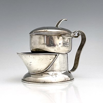 Lot 347 - A Victorian silver shaving mug, of waisted...