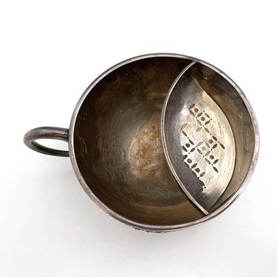 Lot 363 - A twentieth-century Japanese silver shaving...