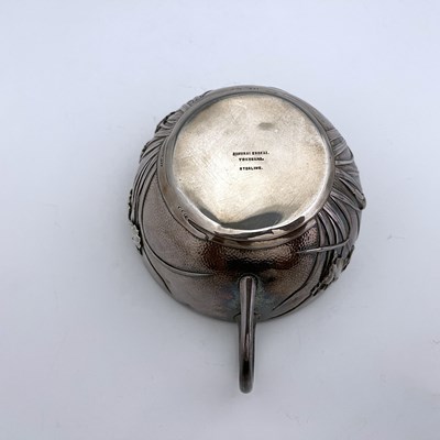 Lot 363 - A twentieth-century Japanese silver shaving...
