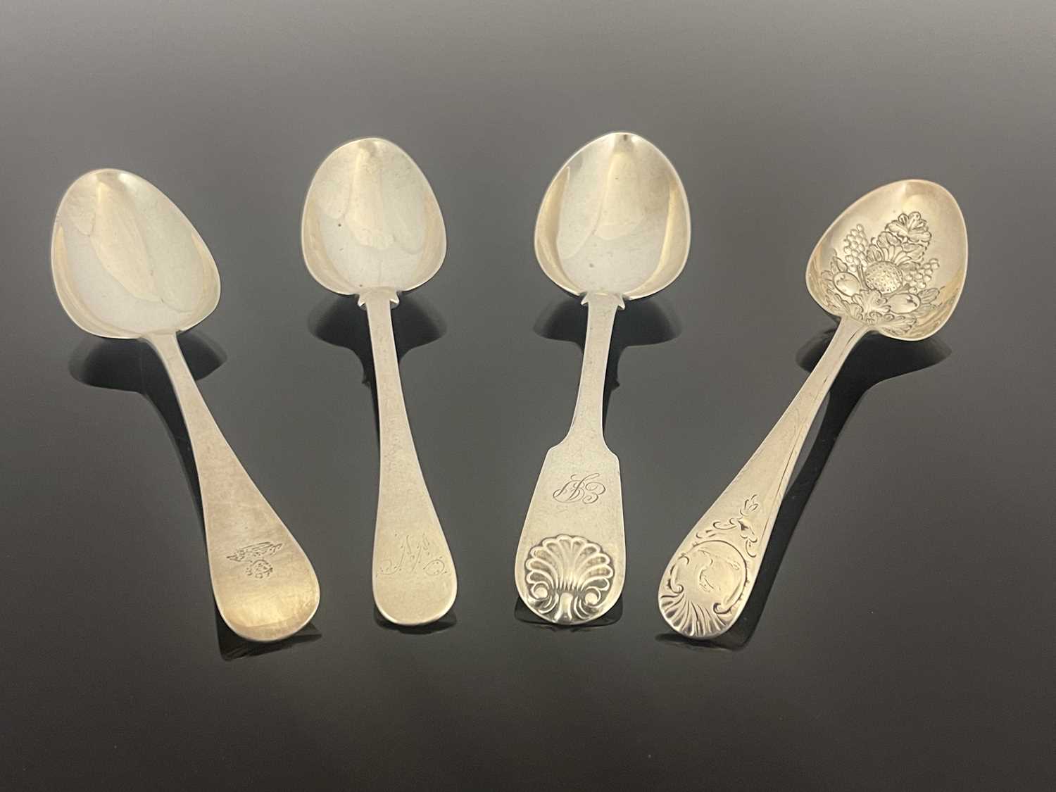 Lot 179 - Newcastle. Four English provincial silver...