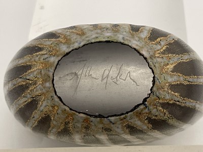 Lot 773 - Allister Malcolm, an iridescent studio glass...