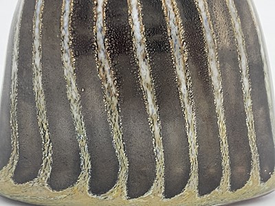 Lot 773 - Allister Malcolm, an iridescent studio glass...