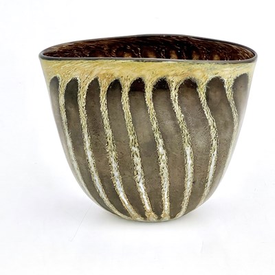 Lot 773 - Allister Malcolm, an iridescent studio glass...