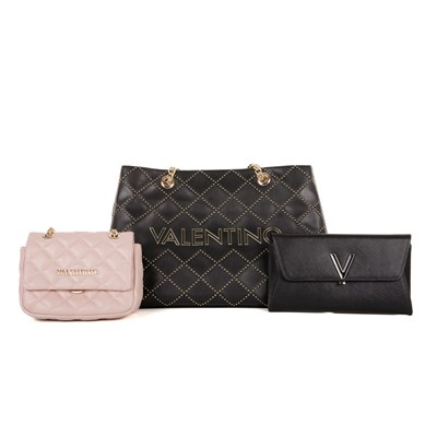 Lot 463 - Valentino by Mario Valentino, three handbags,...