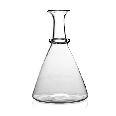 Lot 706 - An Arts and Crafts glass conical carafe, circa...