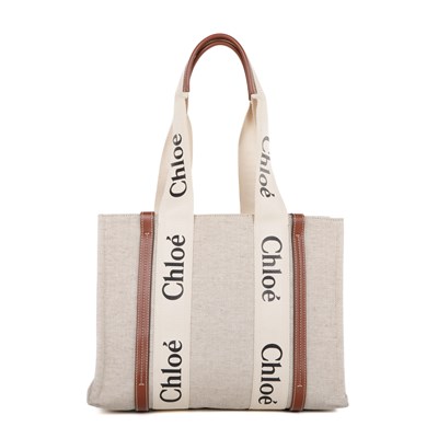 Lot 329 - Chloe, a Medium Woody tote, designed with a...
