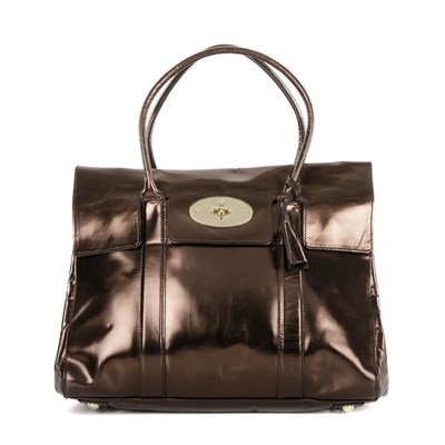 Lot 436 - Mulberry, a bronze Bayswater handbag, crafted...