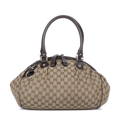 Lot 360 - Gucci, a GG Sukey Boston bag, designed with a...