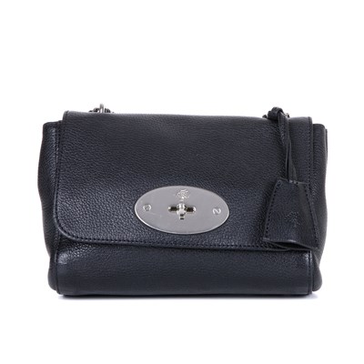 Lot 438 - Mulberry, a black leather Lily handbag,...